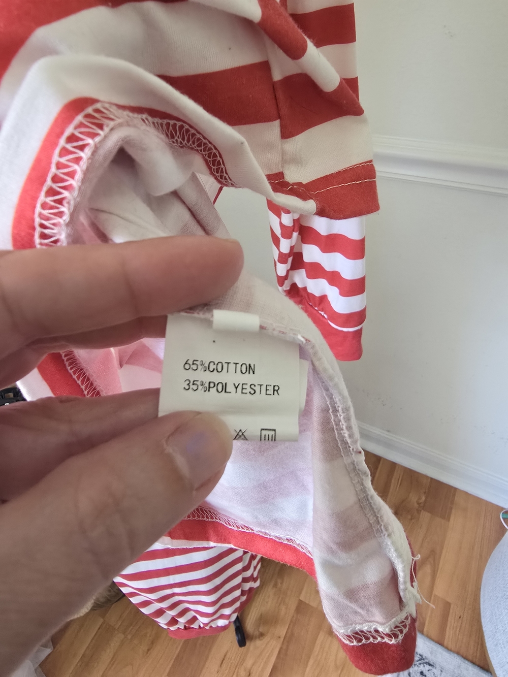 Kids Red and White Stripe Pajama Set - Classic Comfort - Picture 10 of 10